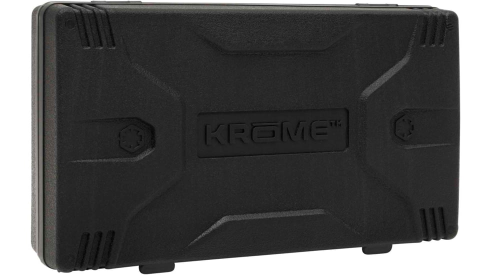 Krome Modern Sporting Rifle Cleaning Kit, .22/ .223/.30/.308 Caliber, 17-Pieces, Black, 5.5 in x 9.5 in, 70605