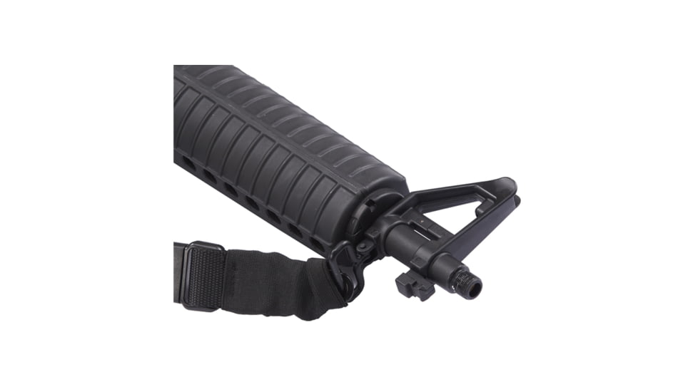 Lancer Tactical Heavy Duty Foam Padded Two Point Sling w/ QD Buckle, Black, CA-2142B