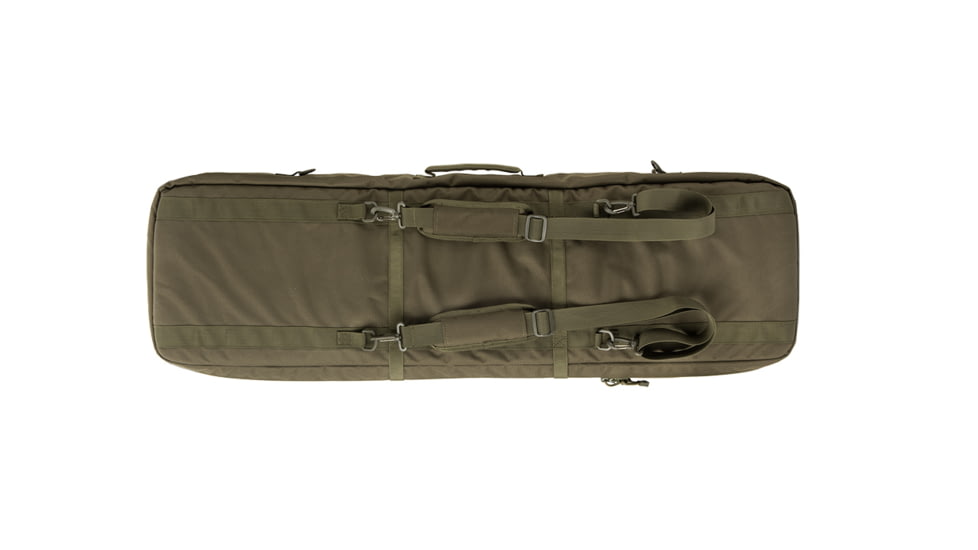Lancer Tactical Nylon 3-Way Carry 43in Double Rifle Gun Bag, Olive Drab, CA-290GN