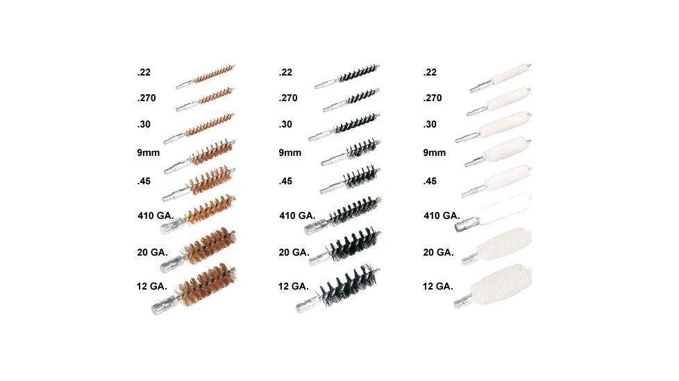 Leapers UTG Complete Firearm Cleaning Kit Brushes