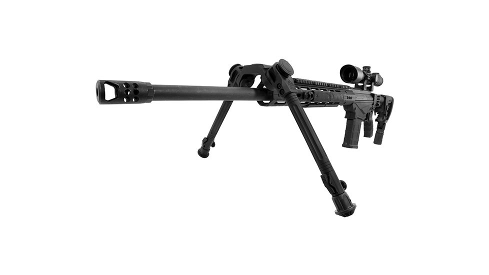 Leapers Over Bore Bipod 7 in-11 in Center Height, Picatinny, Black TL-BPOB01