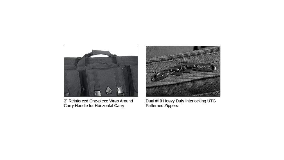 Leapers Combat Web 34in Gun Case, Black