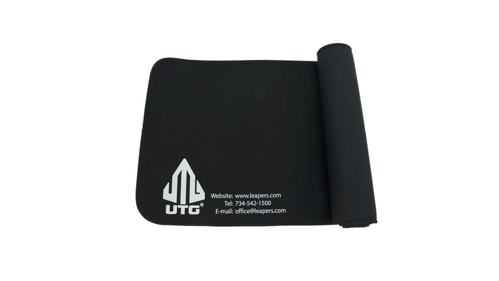 Leapers UTG 14.75x52in Universal Firearm Cleaning Mat,Black, _x000D_ PVC-CLMAT01