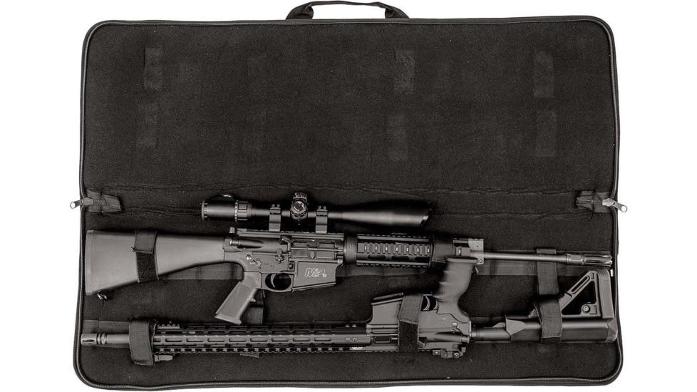 Leapers UTG 42in MC Homeland Security Covert Gun Case, Black/Gray, PVC-MC42B