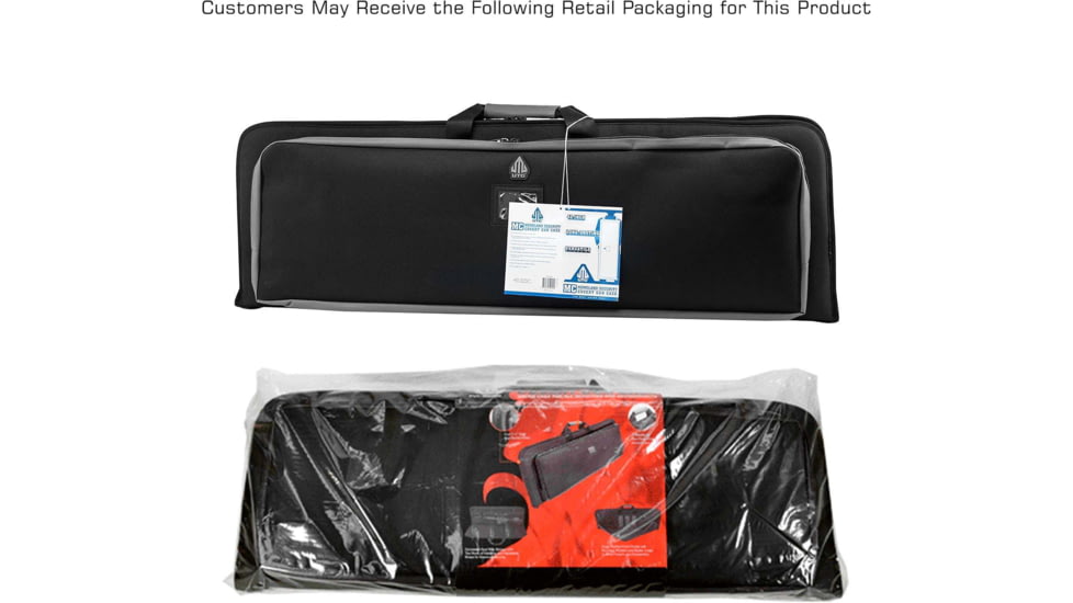Leapers UTG 42in MC Homeland Security Covert Gun Case, Black/Gray, PVC-MC42B