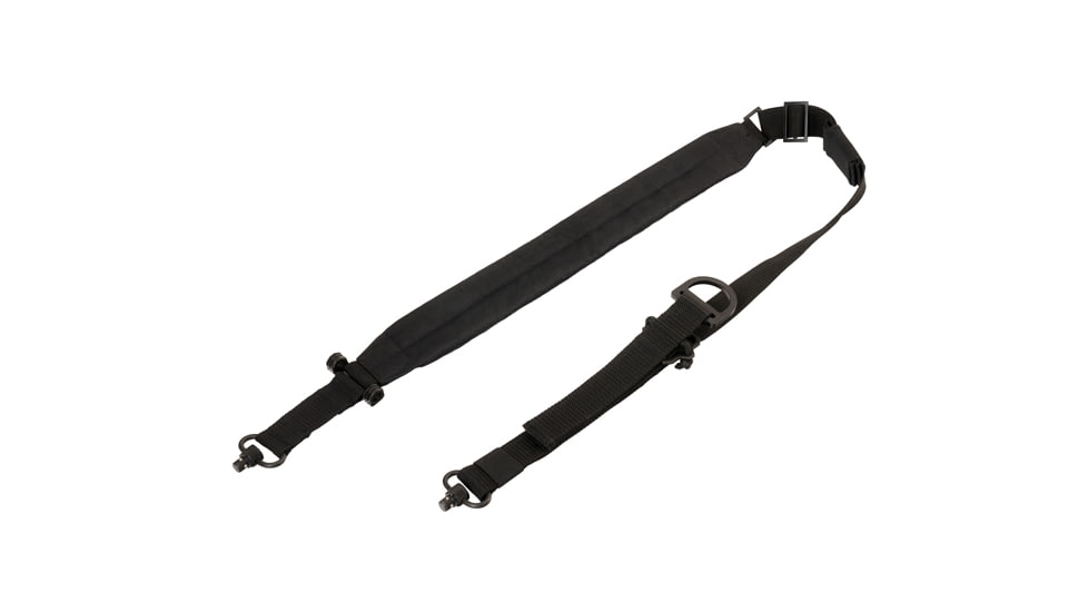Leapers UTG BOLLA 2 to 1 Point QD Conversion Sling, 42-58in, Black, PVC-GB508B