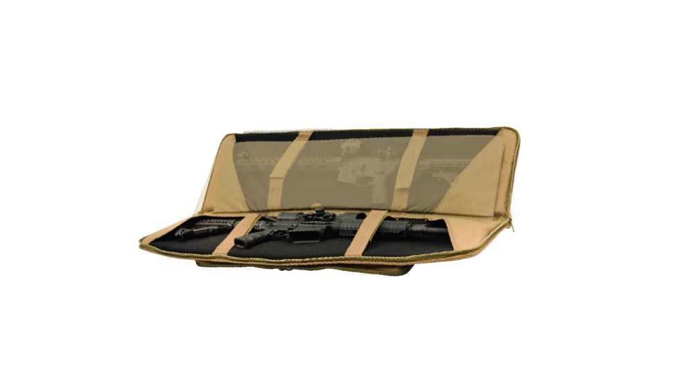 Leapers UTG Combat Operation 42in RC Series Gun Case, Dark Earth PVC-RC42S-A