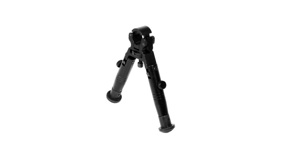 Leapers UTG Dragon's Claw Bipod w/ SWAT Combat Profile Fixed Height Clamp-on TL-BP18XS 