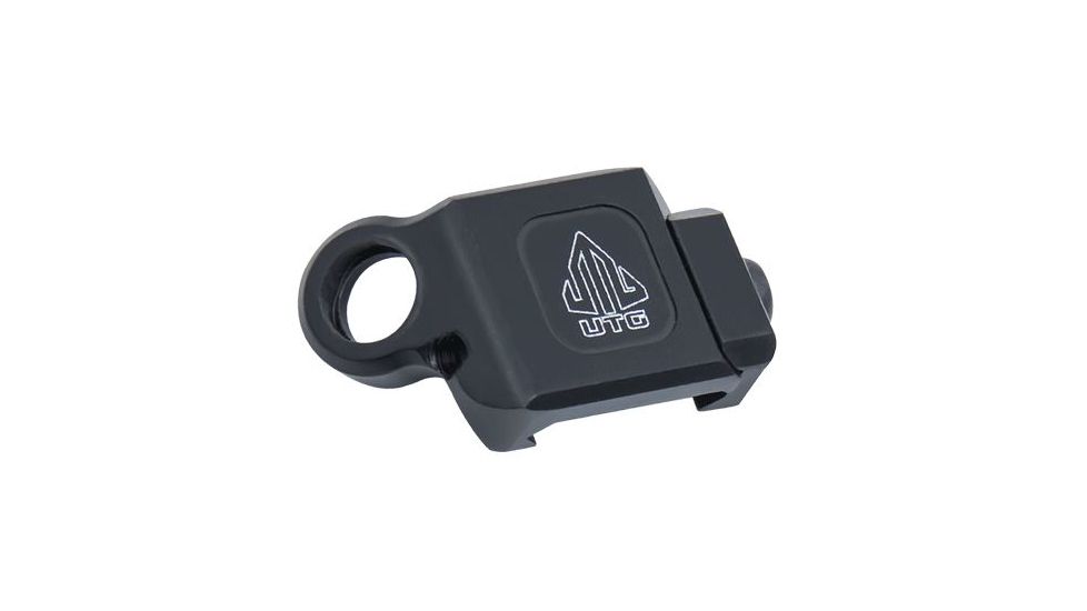 Leapers UTG Low-Pro Picatinny-mount Angled QD Sling Swivel Adaptor, _x000D_ TL-SWPM01