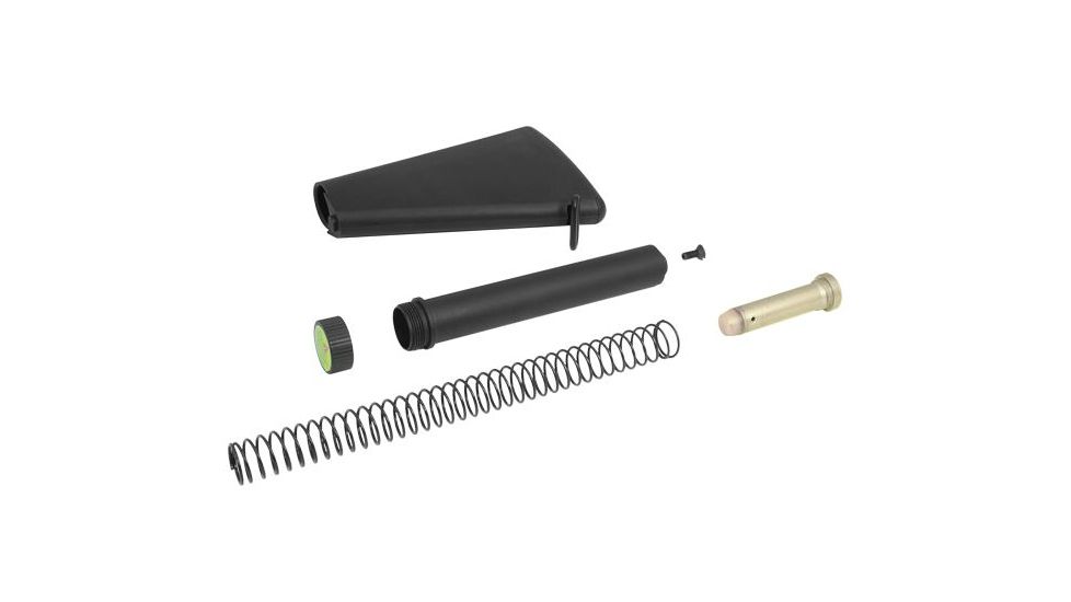 Leapers UTG Model 4 Compact Tactical Fixed Stock Assembly, Black, _x000D_ RB-T469SB