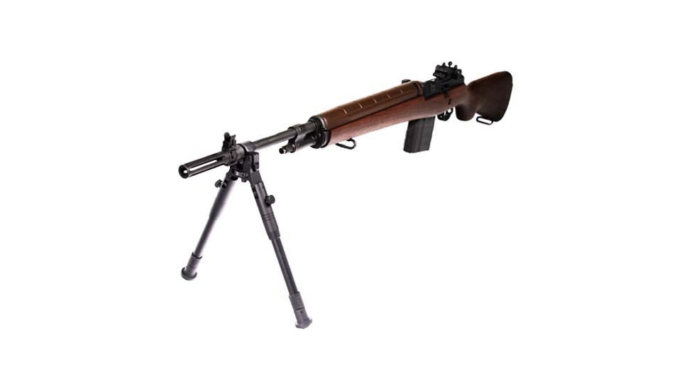 Leapers UTG New Gen Reinforced Clamp-on Bipod, 8.7in-10.2in Center Height, Black, TL-BP08S-A