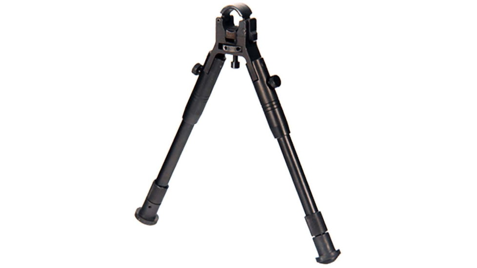 Leapers UTG New Gen Reinforced Clamp-on Bipod, 8.7in-10.2in Center Height, Black, TL-BP08S-A