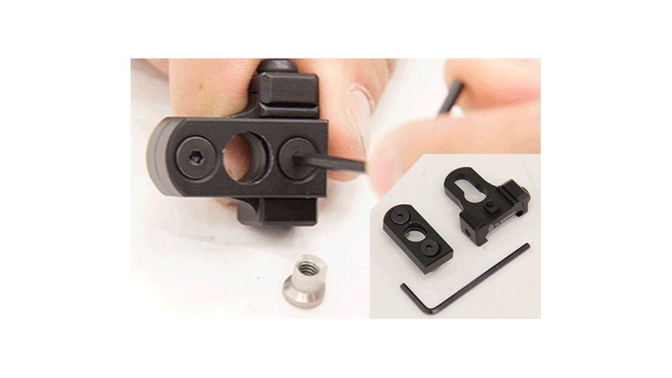 Leapers UTG Picatinny/Keymod Compatible Adaptor for QD Sling Swivel, _x000D_ TL-SWPK01