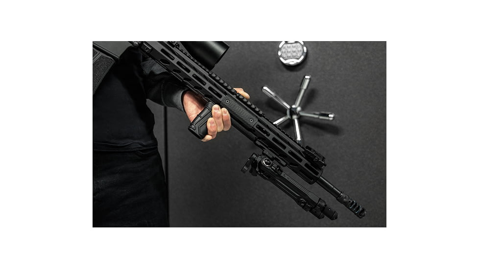 Leapers UTG PRO TBNR Bipod, 7in-9in Center Height, M-LOK, Black, TLUBP02M-A