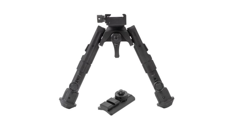 Leapers UTG UTG Recon 360 TL Bipod, 5.5in-7.0in Center Height, Picatinny, Black, TL-BP02-B