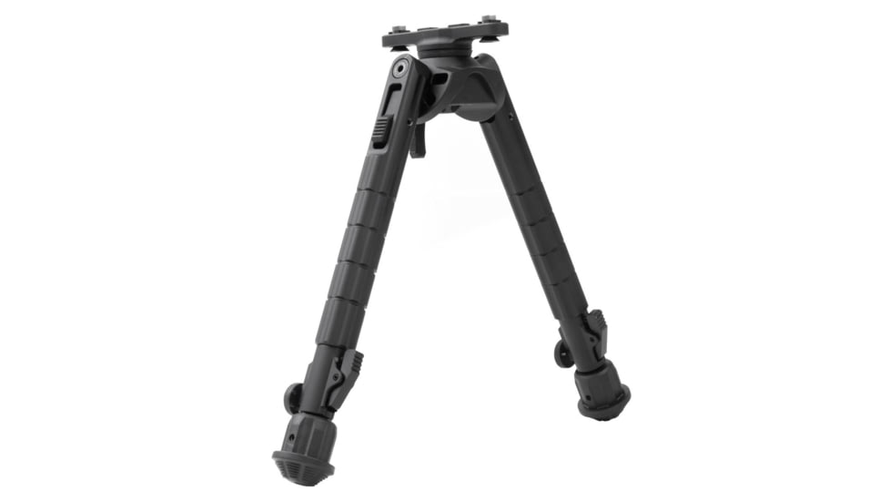 Leapers UTG Recon 360 TL Bipod, 8in-12in Center Height, M-LOK, Black, TL-BPM03-B