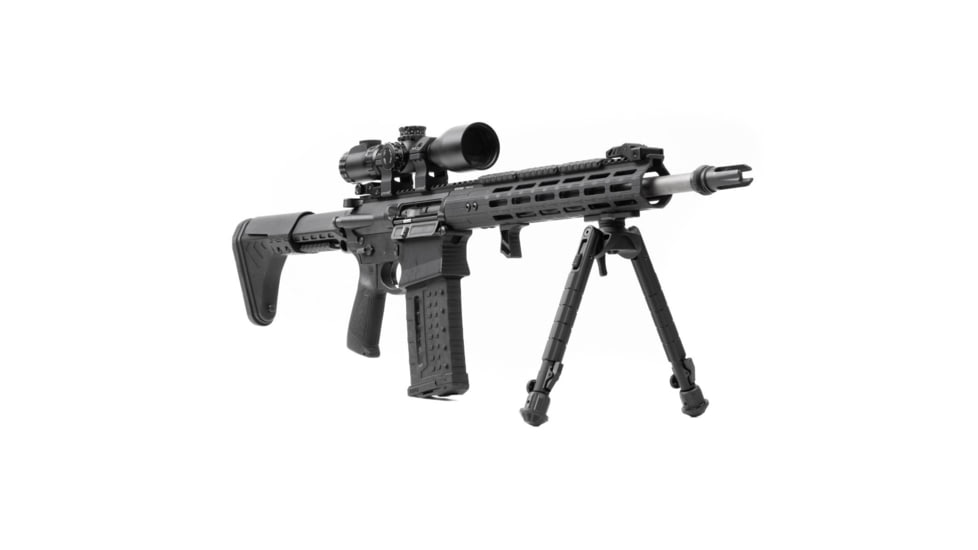 Leapers UTG Recon 360 TL Bipod, 8in-12in Center Height, M-LOK, Black, TL-BPM03-B