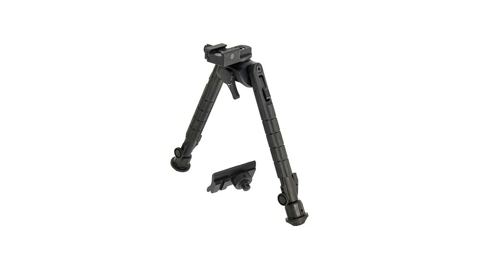 Leapers UTG Recon 360 TL Bipod, 8in-12in Center Height, Picatinny, Black, TL-BP03-A
