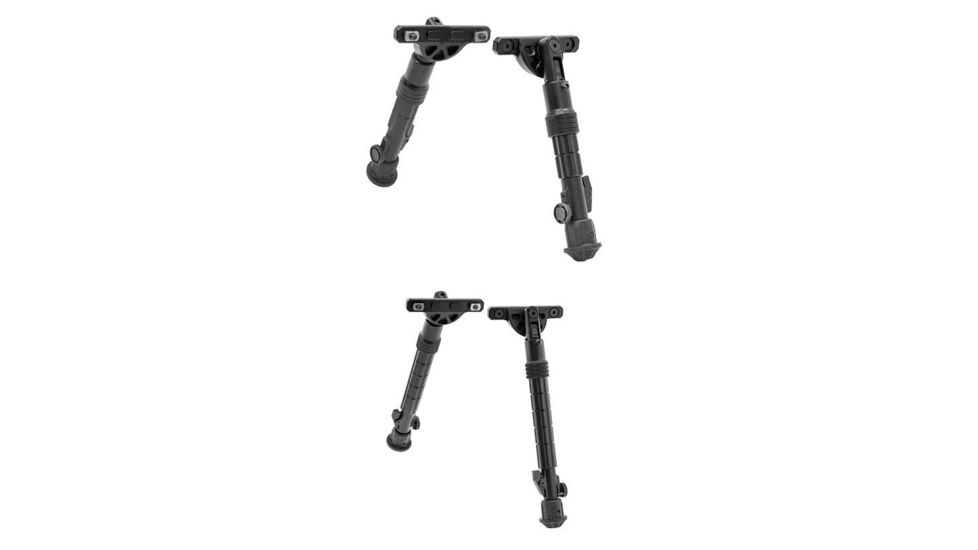 Leapers UTG Recon Flex M-LOK Bipod, Black, Matte Black