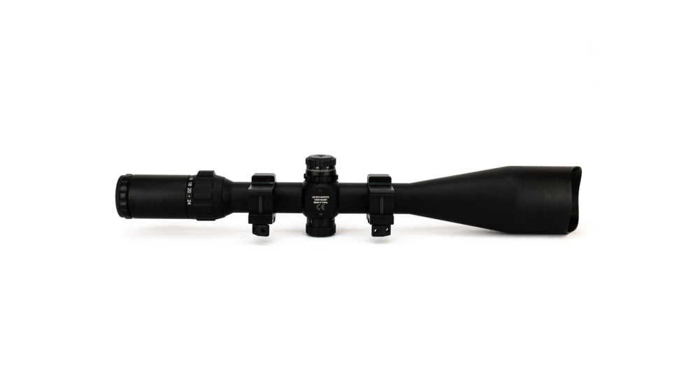 Leapers UTG Rifle Scope, 6-24x56mm, 30mm Tube, AO, 36-color Glass Mil-dot Reticle, Black, SCP3-UG6245AOIEW