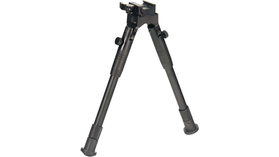 Leapers UTG Shooters QD Bipod, 8.7in-10.6in Center Height, Black, TL-BP69SQ