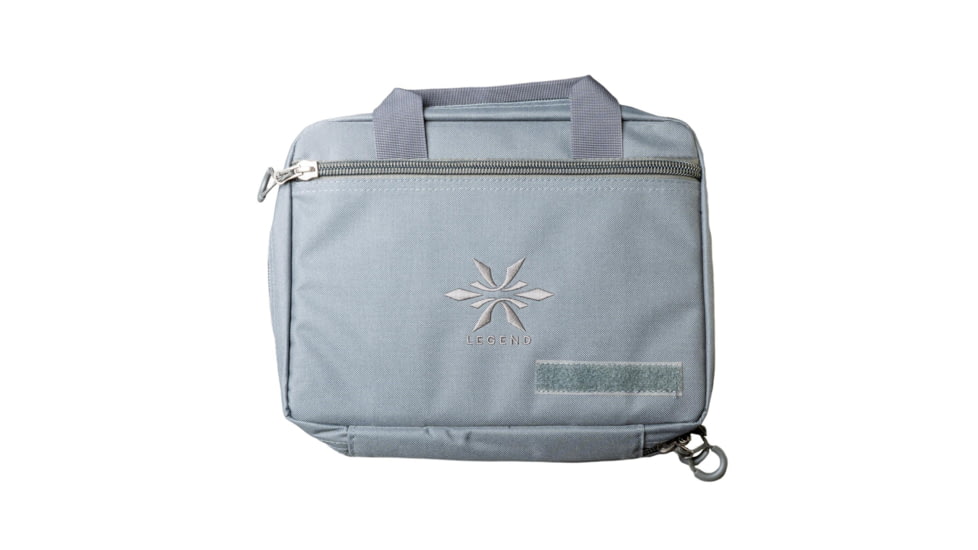 Legend Outdoor Gear Phoenix Tactical Pistol Case, Polyester Construction, Stealth Gray, PHX500-SG
