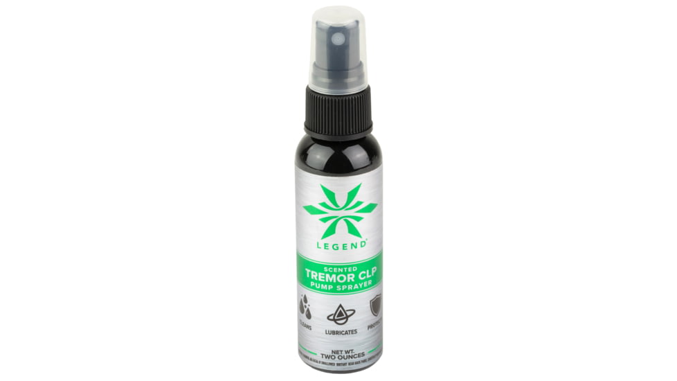 Legend Outdoor Gear Tremor Scented CLP, Lubricating Oil, 2oz, Pump Spray Bottle, TRMR-PS-2
