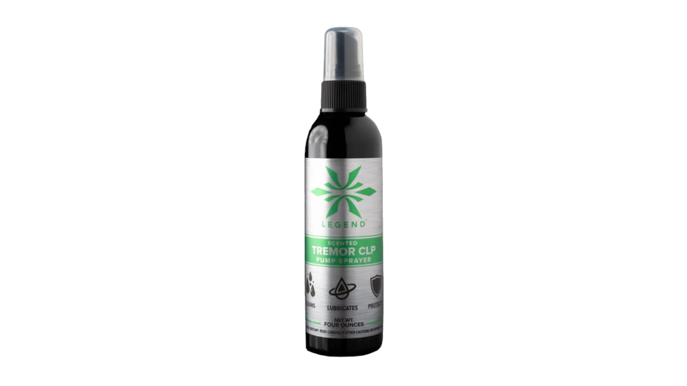 Legend Outdoor Gear Tremor Scented CLP, Lubricating Oil, 4oz, Pump Spray Bottle, TRMR-PS-4