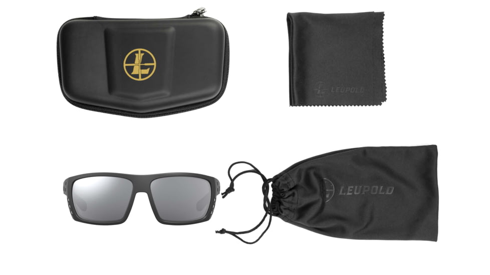 Leupold Payload Performance Eyewear, Matte Black Frame, Shadow Gray Flash Lens, Universal, 181272