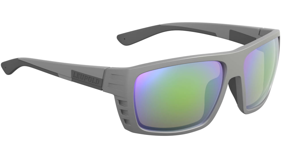 Leupold Payload Performance Eyewear, Matte Grey Frame, Emerald Mirror Lens, Universal, 181274