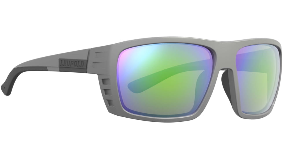 Leupold Payload Performance Eyewear, Matte Grey Frame, Emerald Mirror Lens, Universal, 181274