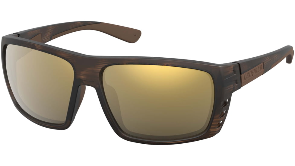 Leupold Payload Performance Eyewear, Matte Tortoise Frame, Bronze Mirror Lens, Universal, 181273