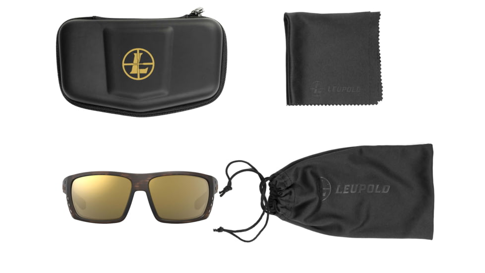 Leupold Payload Performance Eyewear, Matte Tortoise Frame, Bronze Mirror Lens, Universal, 181273