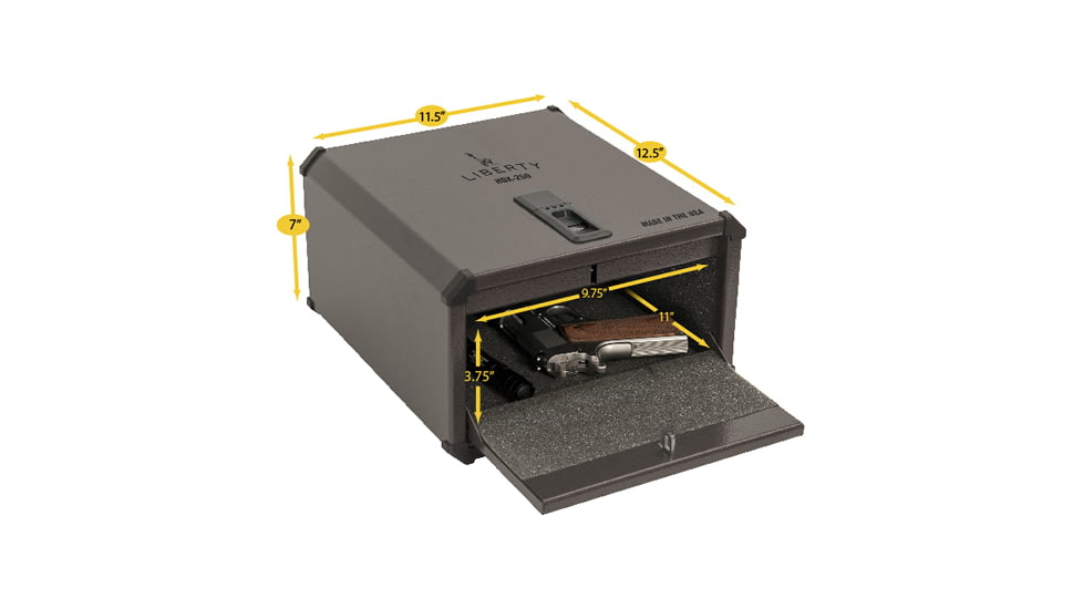 Liberty Safe Handgun Vaults Smart Vault, Biometric, Large 263034