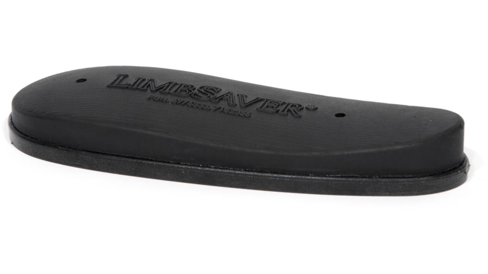 Limbsaver Low Profile Grind-To-Fit Recoil Pad, Medium Plus, Black, 10544