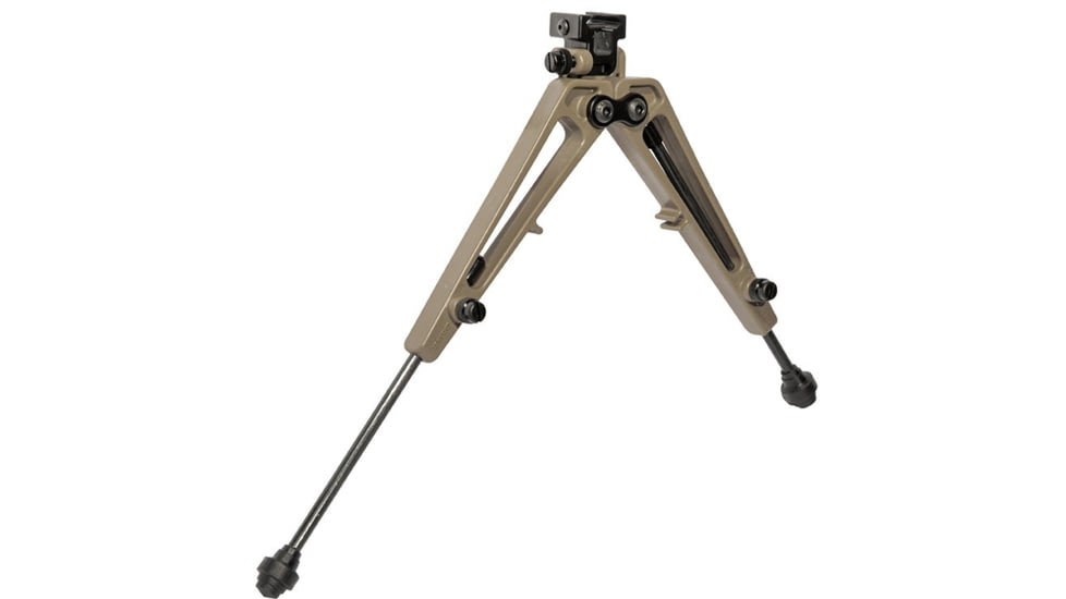 Limbsaver Gen 2 TrueTrack Bipod, Picatinny Rail Attachment, Desert Tan, 12651