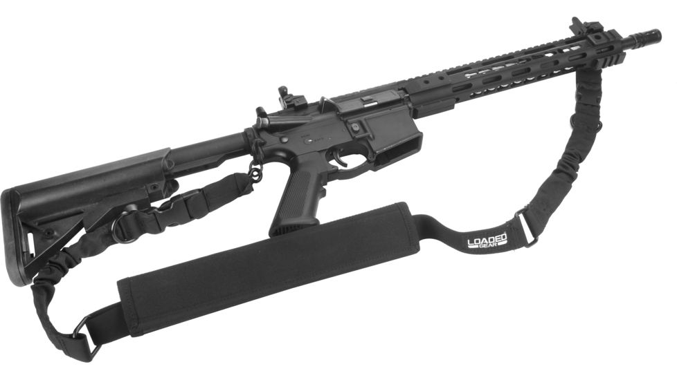 Loaded Gear CX-150 Tactical Two Point Rifle Sling, Black, Small BI13198