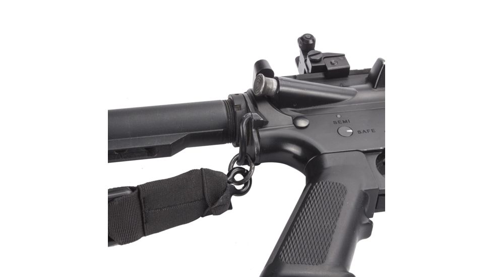 Loaded Gear CX-150 Tactical Two Point Rifle Sling, Black, Small BI13198