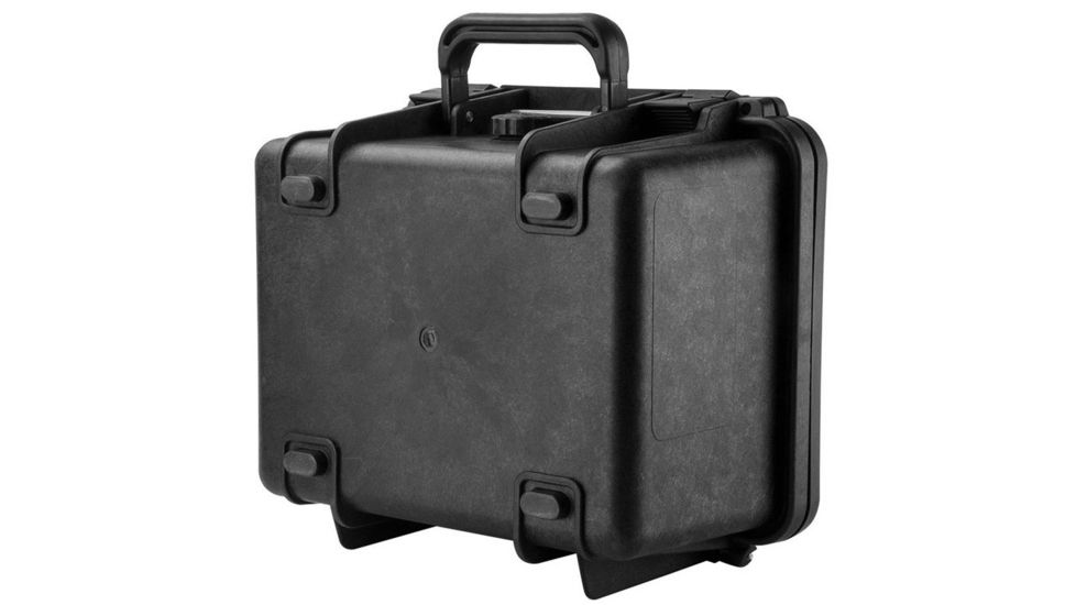 Loaded Gear HD-150 WP Protective Hard Case w/ Foam Padding, 2 Padlock Mounting Points, Black BH12560