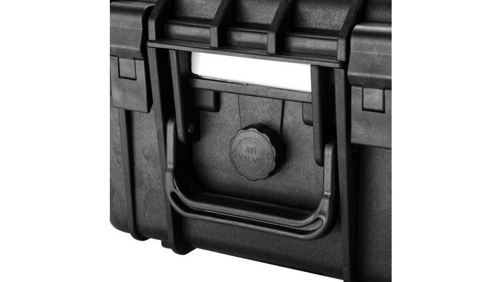 Loaded Gear HD-150 WP Protective Hard Case w/ Foam Padding, 2 Padlock Mounting Points, Black BH12560