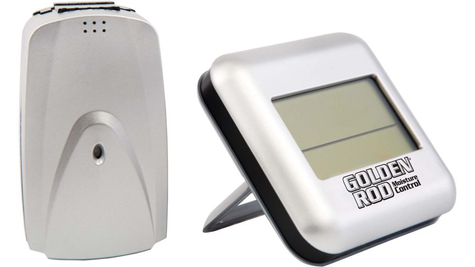 Lockdown Golden Rod Digital Wireless Hygrometer 222532