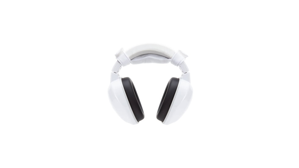 Lucid Audio Kids HearMuffs Trio - Advanced Hearing Protection for Kids with Active Compression and Headphone Sound, 22dB, White, LA-KIDS-AM-WH