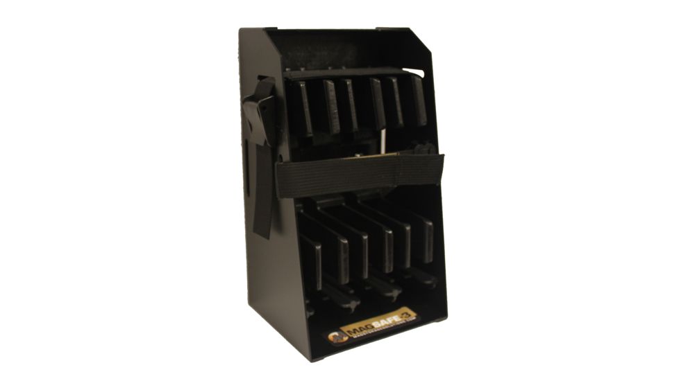 Mag Storage Solutions AR-15 Mag Safe-3, Black, MSSMSAF-3
