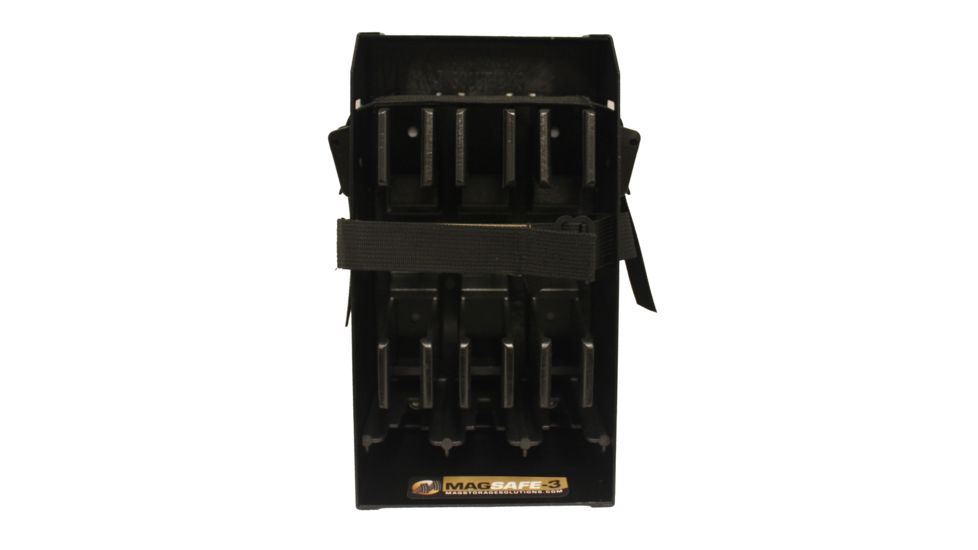 Mag Storage Solutions AR-15 Mag Safe-3, Black, MSSMSAF-3