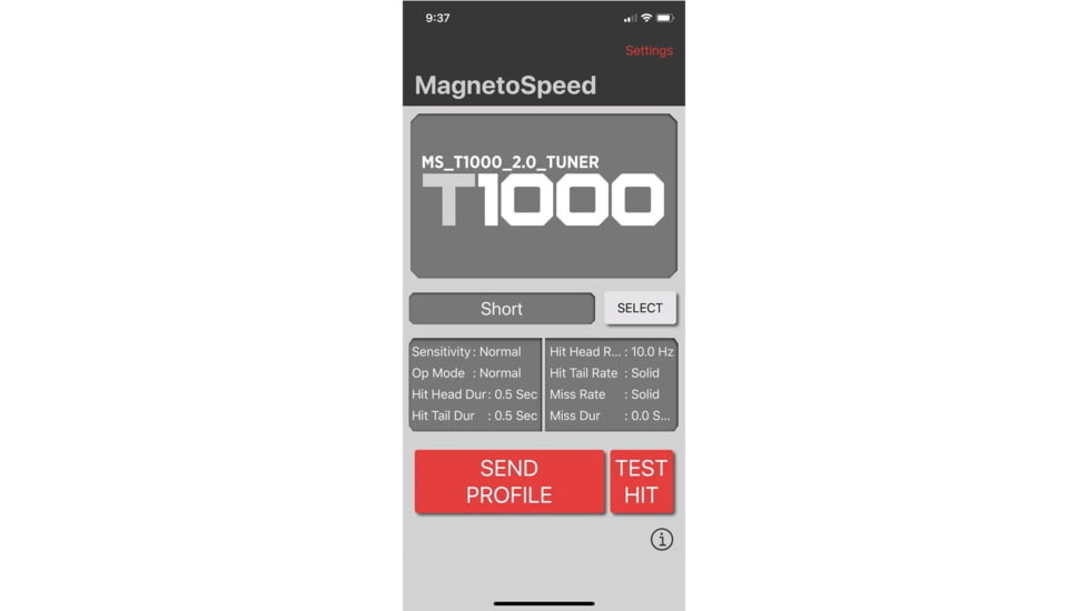 MagnetoSpeed T-1000 Target Hit Indicator - Match Pack, MST1000MPK