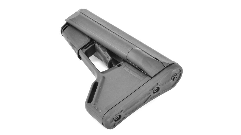 Magpul Industries ACS Rifle Stock w/Storage, Fits AR-15/M-16, Mil-Spec, Black, MPIMAG370BLK