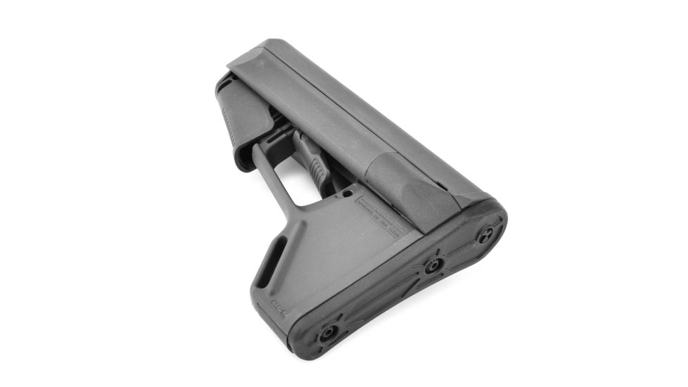 Magpul Industries ACS Rifle Stock w/Storage, Fits AR-15/M-16, Mil-Spec, Gray, MPIMAG370GRY