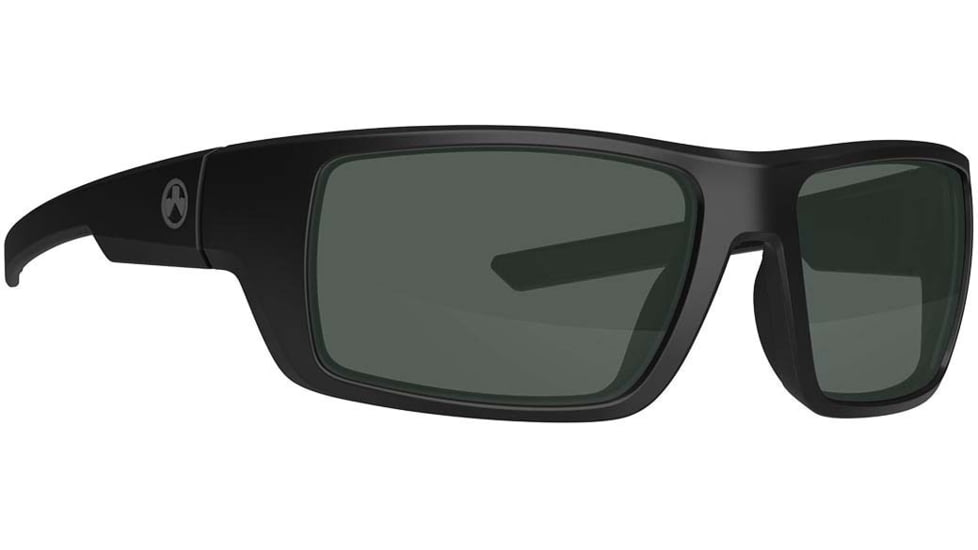 Magpul Industries Apex Eyewear Anti-Reflective Lens Sunglasses, Black Frame, Anti-Reflective, Gray Lens, Polarized, MAG113010011100