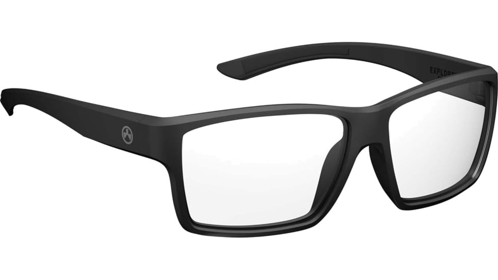 Magpul Industries Explorer Eyewear, Black Frame, Clear Lens, MAG1147-0-001-1000