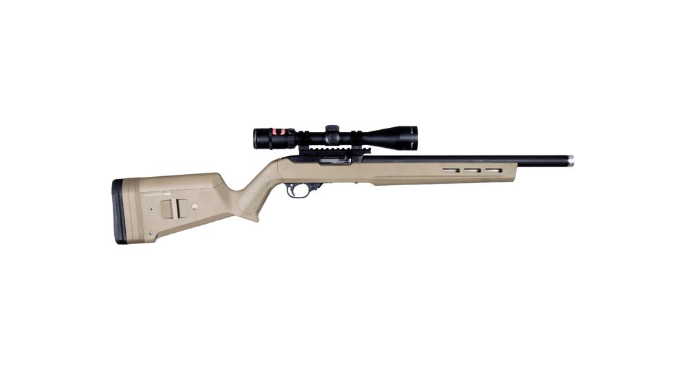 Magpul Industries Hunter X-22 Rifle Stock for Ruger 10/22, Flat Dark Earth, MAG548FDE